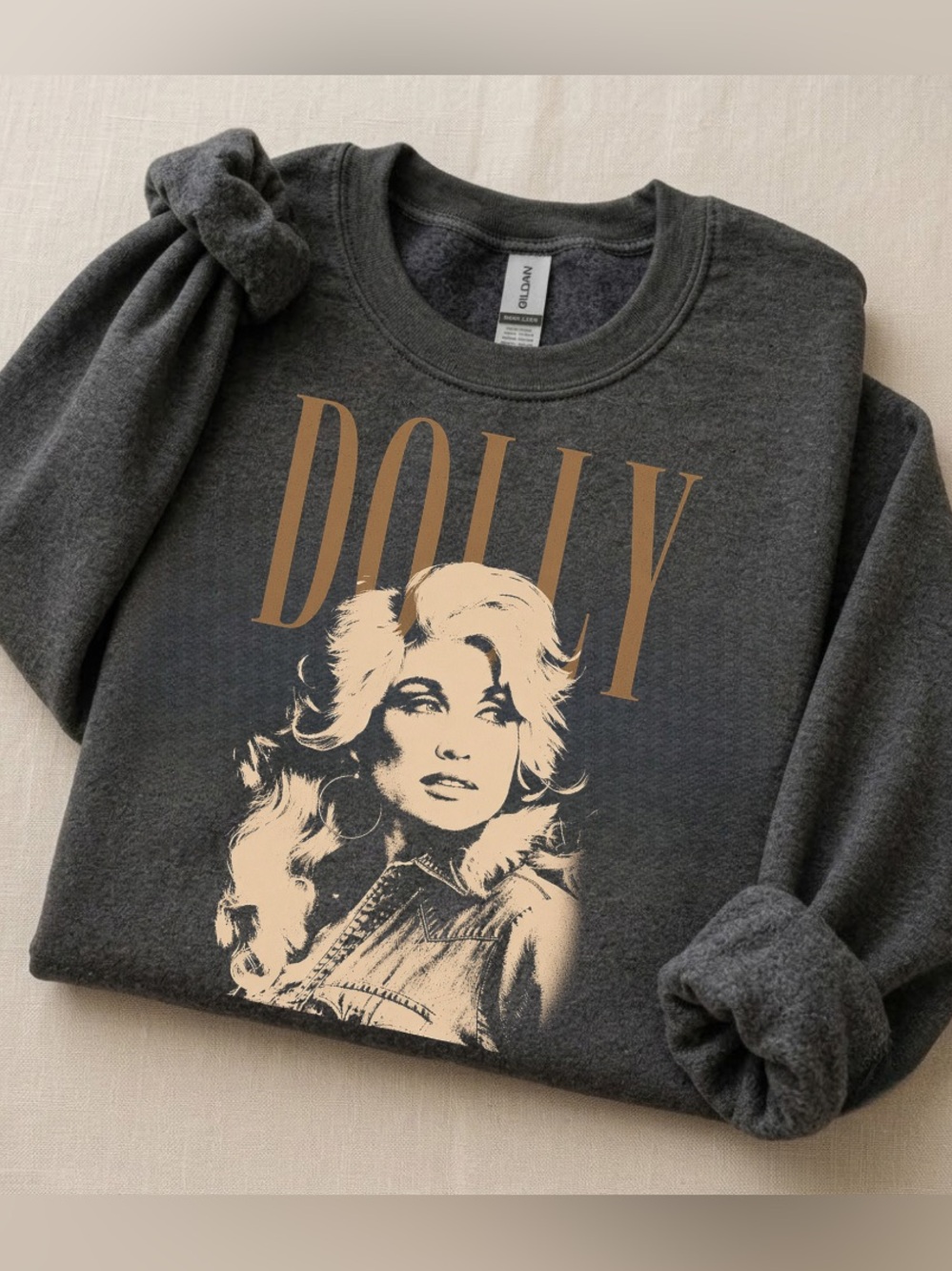 Vintage Miss Dolly Parton Sweatshirt Queen Of Country Music Memorial
